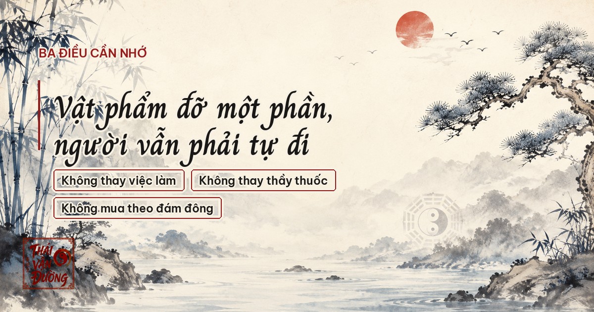 Vật phẩm đỡ một phần, người vẫn phải tự đi