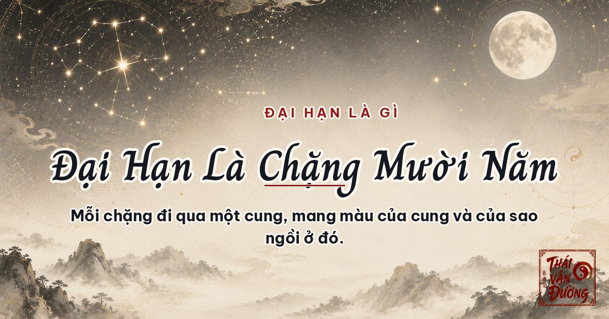 Đại hạn là chặng mười năm