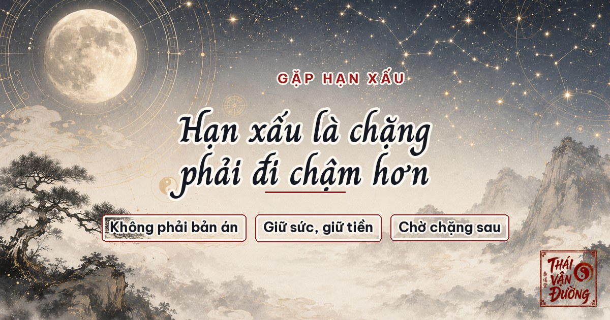 Gặp hạn xấu có đáng sợ không