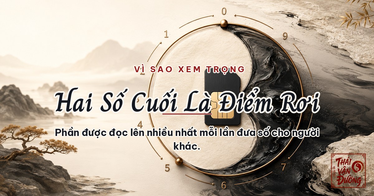Vì sao hai số cuối được xem trọng