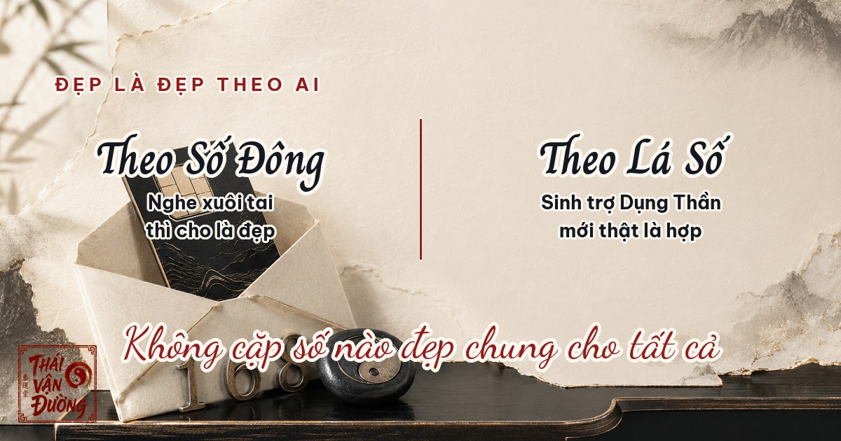 Đẹp theo số đông khác với hợp theo lá số