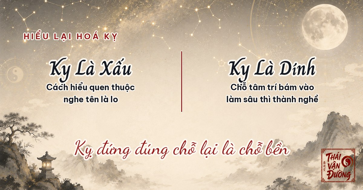 Hóa Kỵ có thật sự xấu không