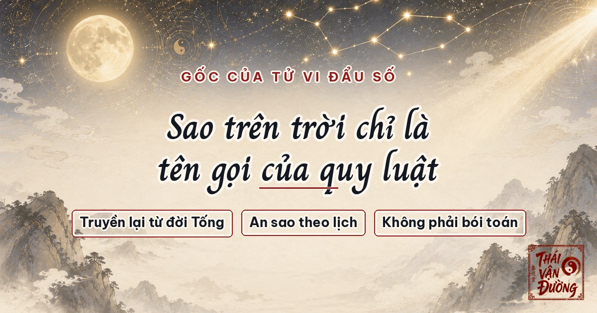 Nguồn gốc của Tử Vi Đẩu Số