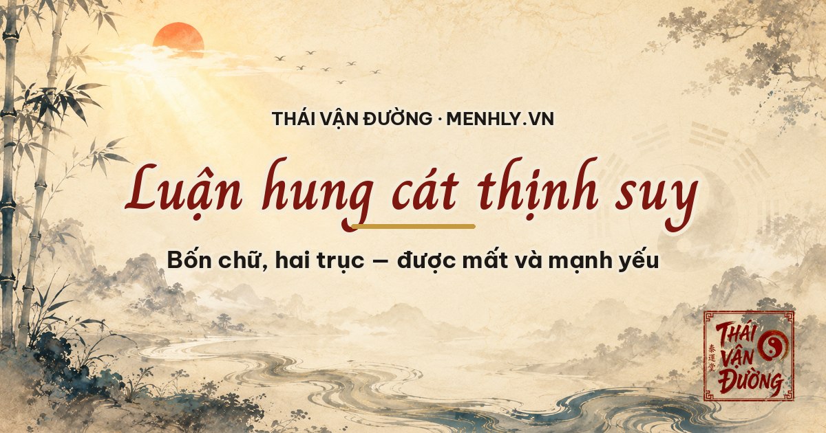 Luận hung cát thịnh suy