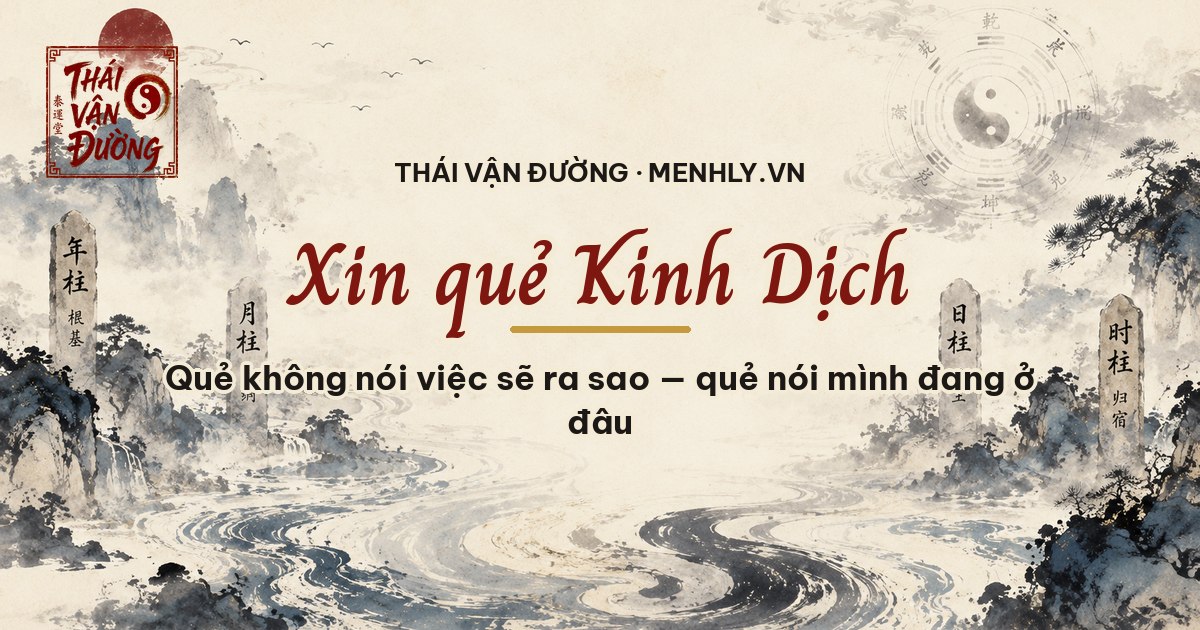 Xin quẻ Kinh Dịch