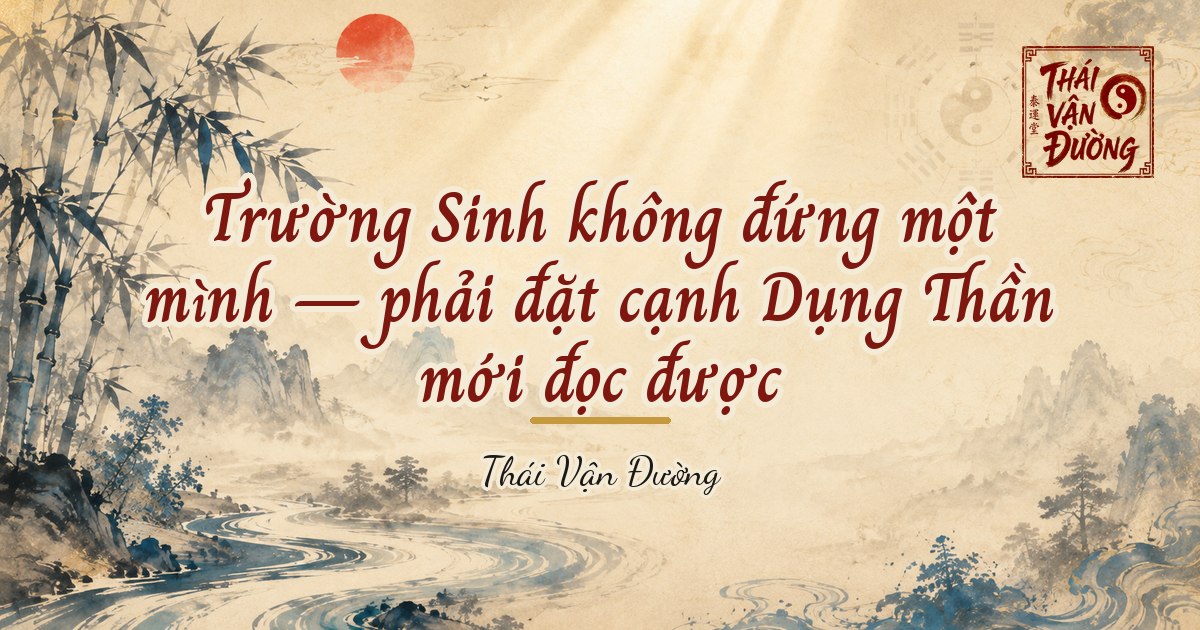 Trường Sinh không đứng một mình — phải đặt cạnh Dụng Thần mới đọc được