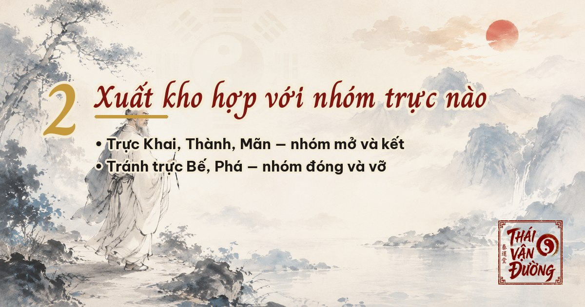 Xuất kho hợp với nhóm trực nào