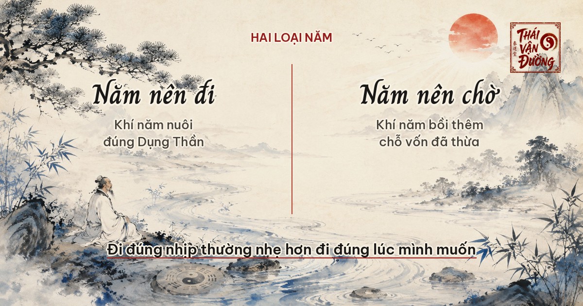 Năm nên đi và năm nên chờ khác nhau ở chỗ nào