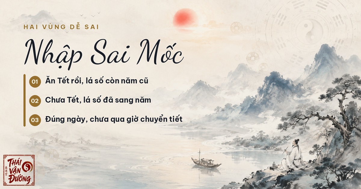 Hai vùng ngày dễ nhập sai mốc Lập Xuân