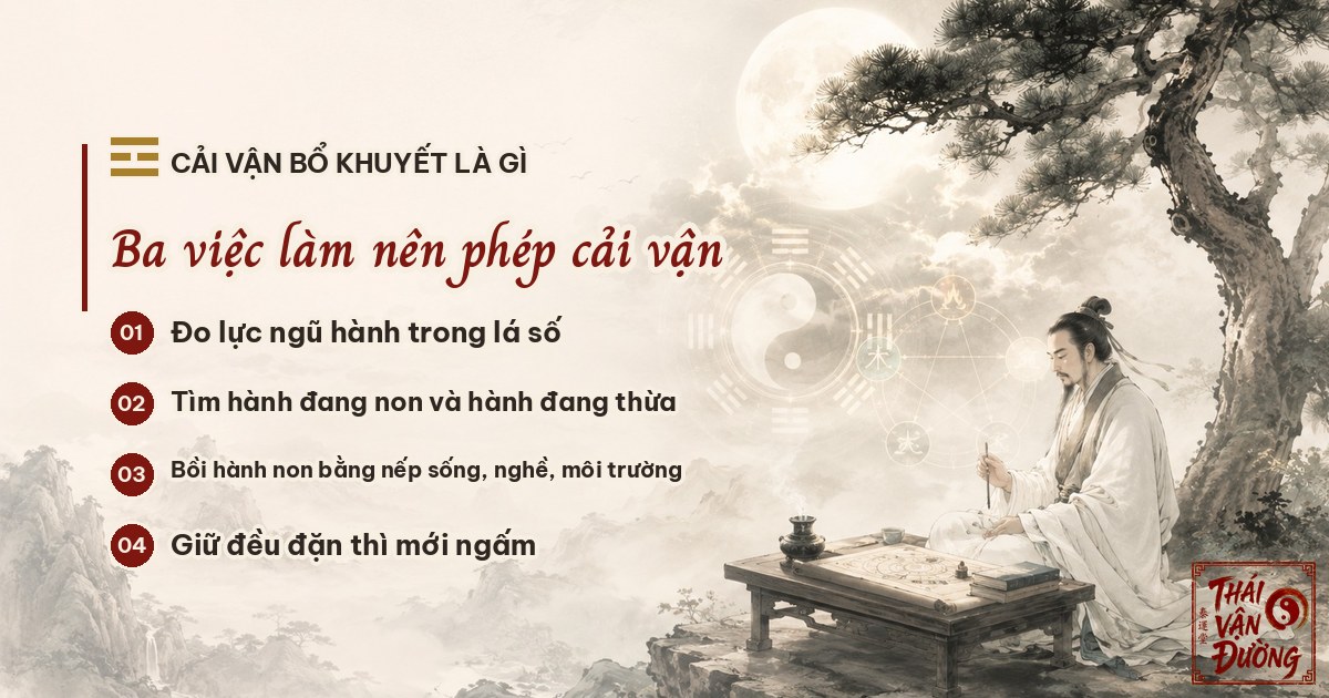 Hai cách hiểu cải vận