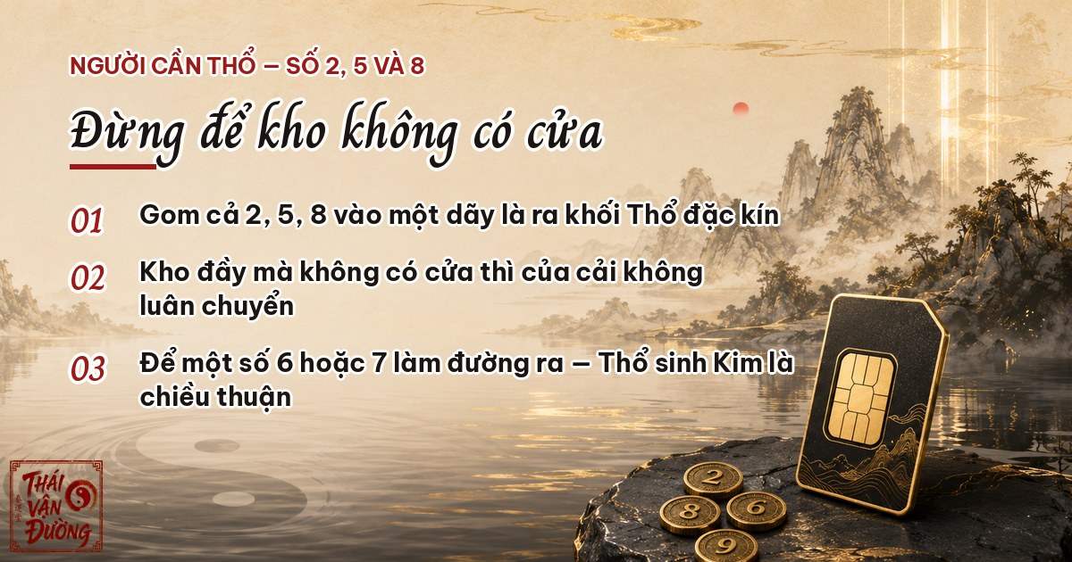 Người cần Thổ số 2 5 8 đừng để kho không cửa
