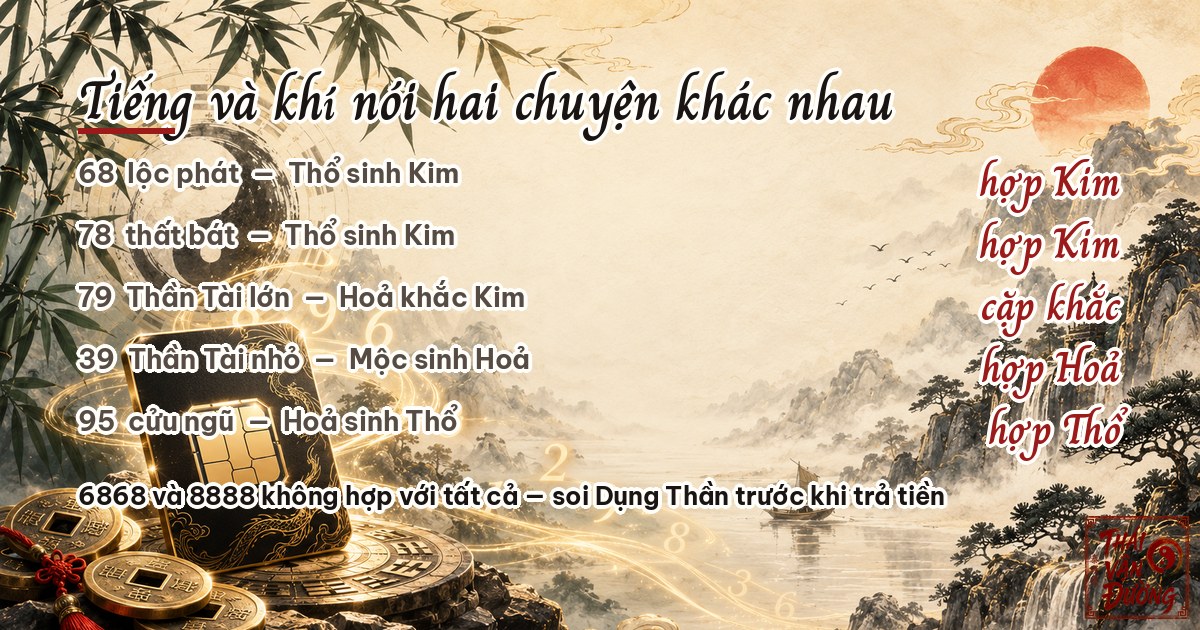 Các cặp số nổi tiếng thật ra hợp với ai
